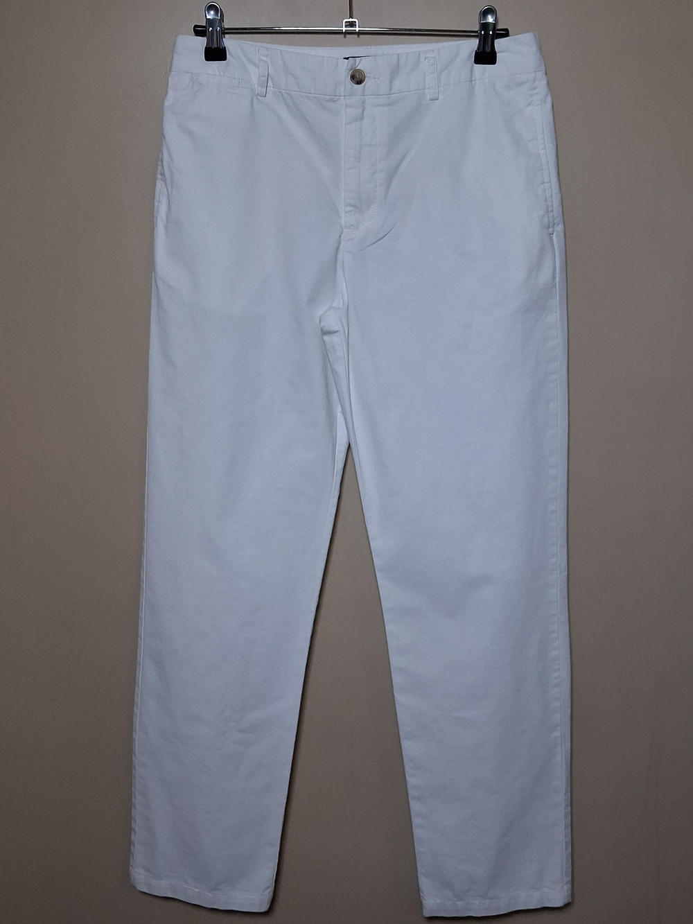 Polo Ralph Lauren Boy's White Straight Leg Chino Pants; Size 18